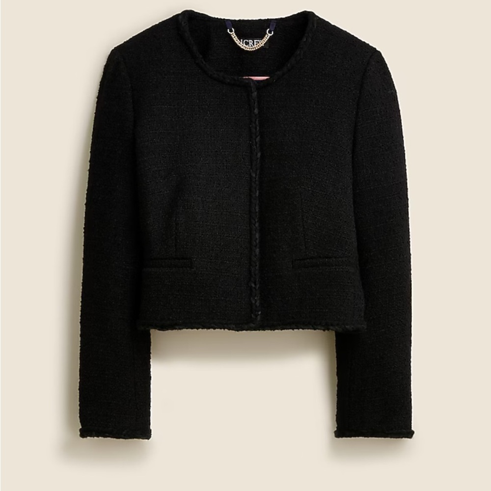 New Jcrew Louisa lady jacket in maritime tweed size 8